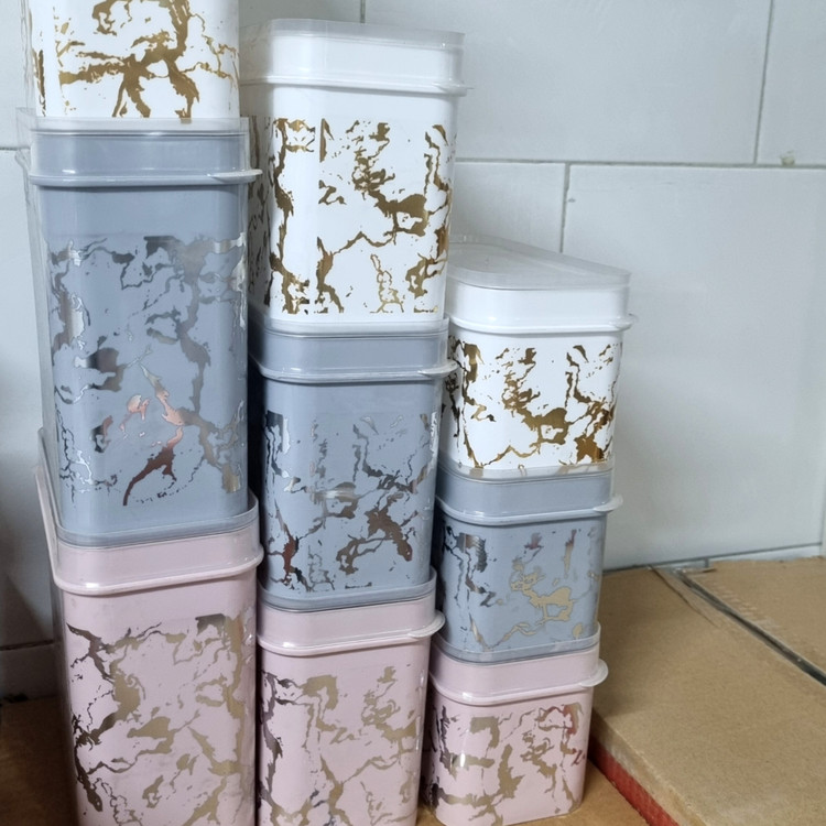 بانکه حبوبات رزمن طرح ماربل