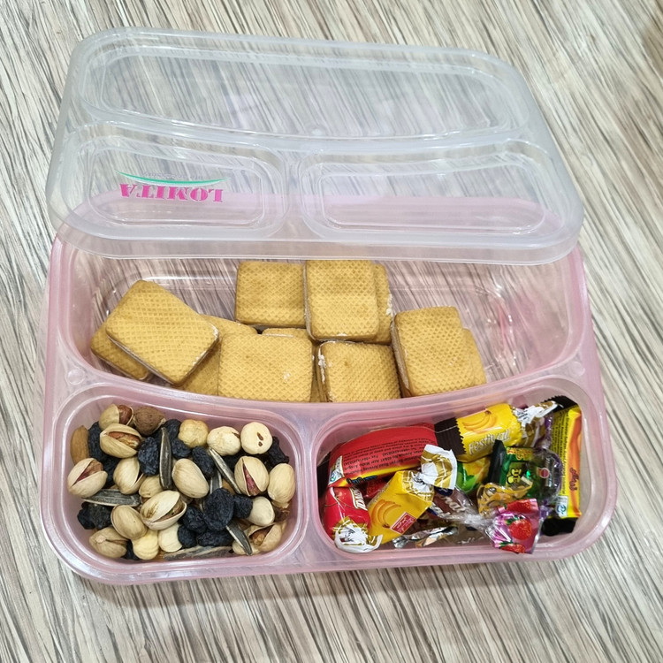 ظرف نگهدارنده چند قسمتی پلاستیکی